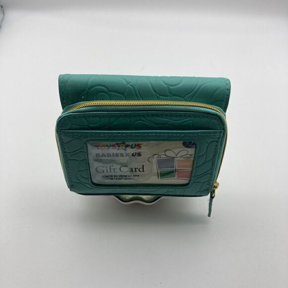 Buxton Aguamarine Genuine Leather French Wallet Like New - Picture 2 of 12